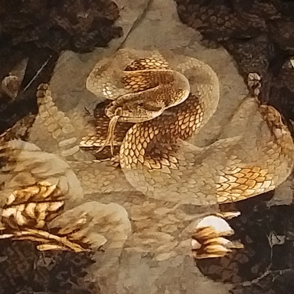 "Trust Couture Collection" Rattlesnake button up - Picture 5 of 5